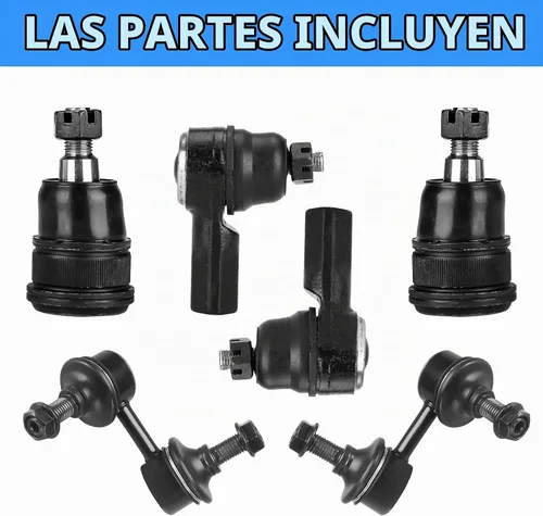 Vista 7 de Kit de Suspensión de Brazo de Control Inferior Delantero Compatible con Honda Civic 2001 2002 2003 2004 2005 (No para Modelos SI), con Juntas