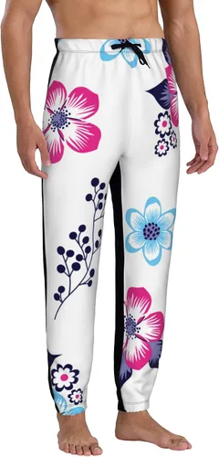 Vista 3 de Men Vintage Ethnic Elephant Sweatpants Joggers Sweatpants Baggy Jogger Pants with Pocket for Men