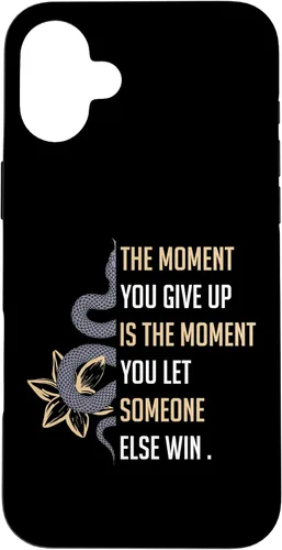 Vista 23 de Funda para iPhone 16 Mamba Motivacional Mentalidad Don't Give Up