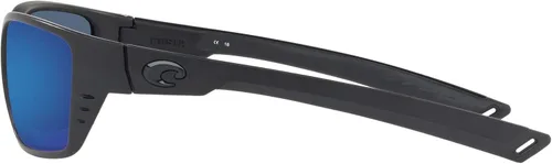 Vista 4 de Costa Del Mar - Gafas de sol rectangulares con punta blanca para hombre Negro 58 MM