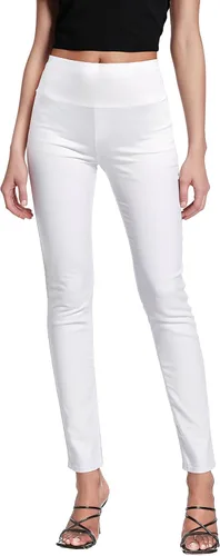 Vista 36 de Hybrid & Company Pantalón súper cómodo elástico con cintura elástica completa, estilo pull-on, de sarga Millennium Negro