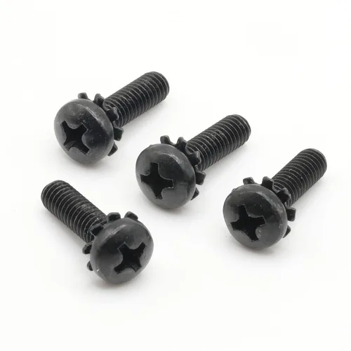 Vista 4 de ReplacementScrews Tornillo de repuesto compatible con soportes base LG FAB30016124 - Juego de 4 Tornillos de repuesto compatibles con OEM