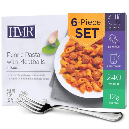 Vista 12 de HMR Ternera Stroganoff con Fideos Entrée Almuerzo o Cena Pre-empaquetada Listo para Comer 19 g de Proteína Comida Baja en Calorías Porción