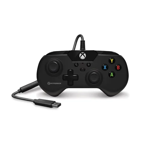 Vista 2 de Hyperkin X91 Wired Controller for Xbox Series X S Xbox One Windows 1011 - Officially Licensed By Xbox (Black)