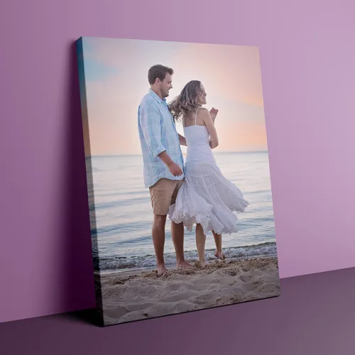 Vista 14 de Dargr Arte de pared personalizado desde tu teléfono, impresiones en lienzo personalizadas para familia, vacaciones, festivales, póster enmarcado