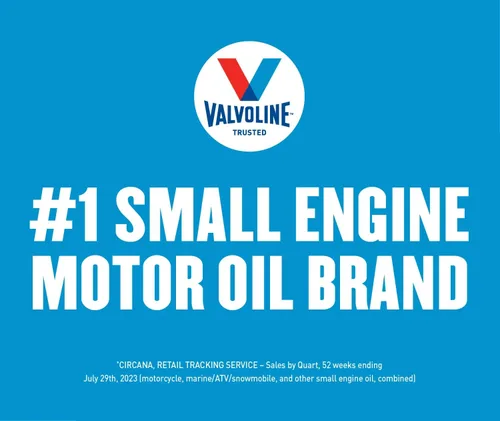 Vista 4 de Valvoline Aceite de motor sintético completo marino de 4 tiempos, 1 galón