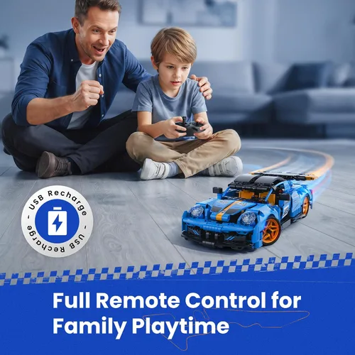 Vista 9 de Sillbird Kit de construcción de robot de coche con control remoto, regalos