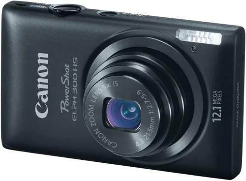 Vista 2 de Cámara digital Canon PowerShot ELPH 300 HS 12 MP CMOS con video 1080p HD
