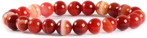 Vista 19 de Justinstones Gem - Pulsera elástica de cuentas redondas de piedras semipreciosas de 8 mm, unisex, de 17.78 cm Turmalina negra de grado A