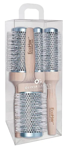 Vista 8 de Olivia Garden EcoHair - Cepillo térmico redondo de bambú (no eléctrico)