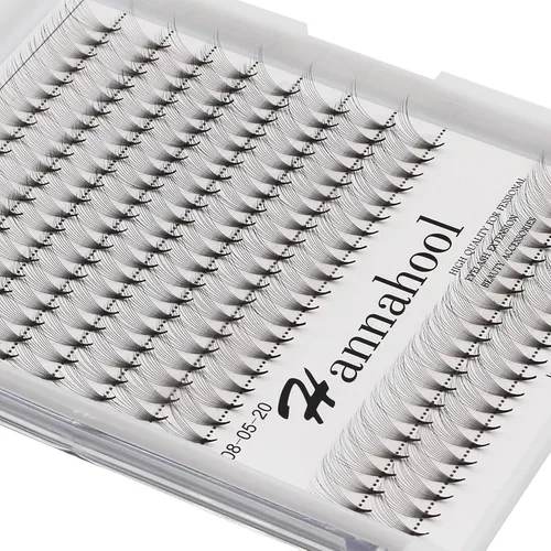 Vista 3 de Extensiones de pestañas postizas individuales de tallo largo 10D de 10 a 0.630 in para elegir, pestañas postizas individuales de volumen