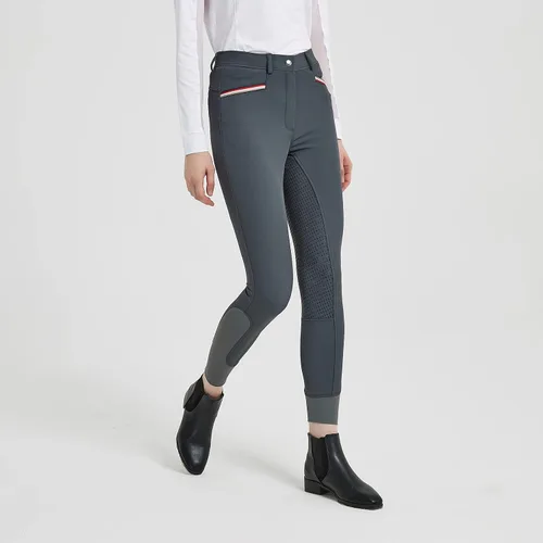 Vista 2 de HR Farm - Pantalones de montar a caballo para mujer, con agarre de silicona