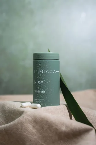 Vista 3 de Lumiara Rise Skinbiotic - Suplemento de piel saludable para mujeres de todas las edades y tipos de piel, sin químicos, sin crueldad, estimulante