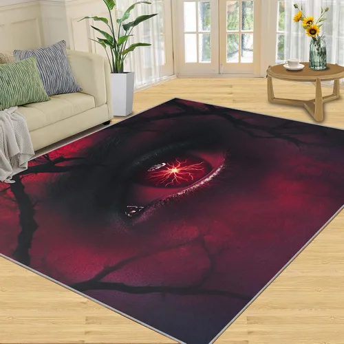 Vista 14 de Girl Horse Rugs for Bedroom, Horse Area Rug, Animal Rugs for Living Room, Indoor Non-Slip Rug, Machine Washable Carpet for Front Entrance Floor