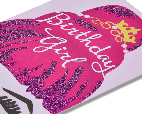 Vista 4 de American Greetings Tarjeta de cumpleaños para ella (día fabuloso)