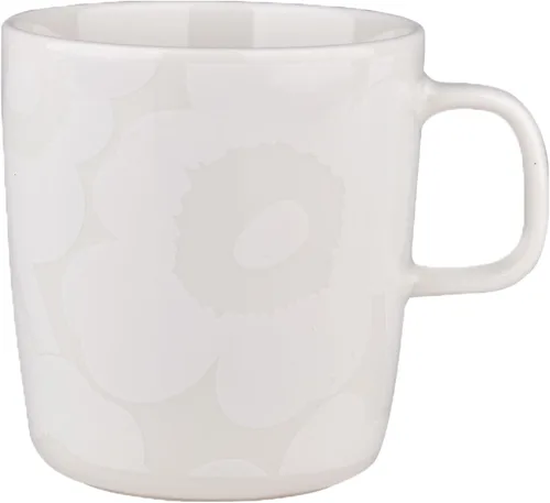 Vista 14 de MARIMEKKO Oiva Unikko Taza – Refina la decoración de tu cocina con nuestro icónico gres floral – Elegantes tazas de café de porcelana para elevar tu