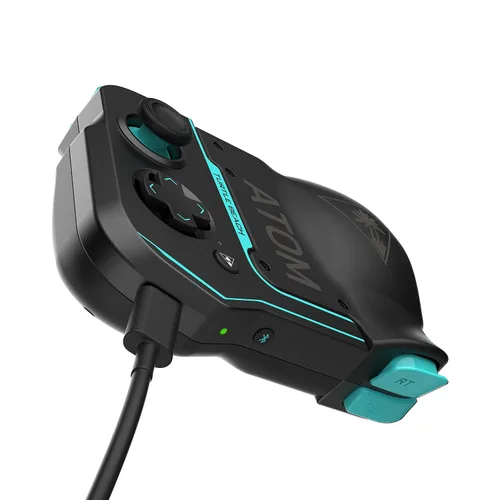 Vista 10 de Turtle Beach Atom Mobile Game Controller with Bluetooth for Cloud Gaming on Android Mobile Devices with Compact Shape, Console Style Controls & Low