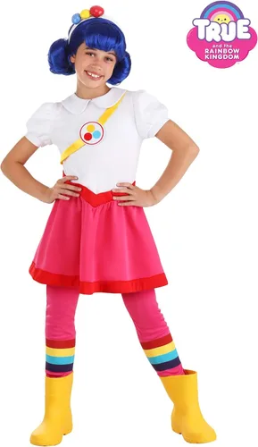 Vista 2 de Disfraz True and the Rainbow Kingdom True para niña, Blanco
