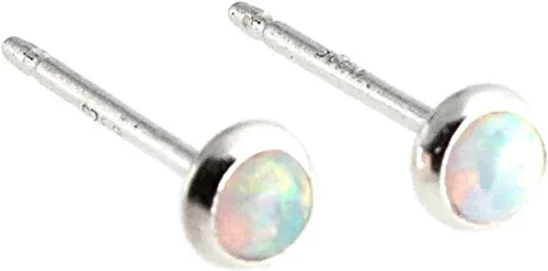 Vista 84 de Aretes pequeños de plata de ley para cartílago, tragus, hélix, múltiples piercings hipoalergénicos, piedra natal para mujer, juego de bisel