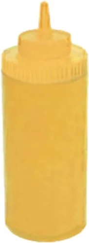 Vista 15 de Winco Juego de botellas exprimibles de 6 piezas, 8 onzas, color rojo, mediano