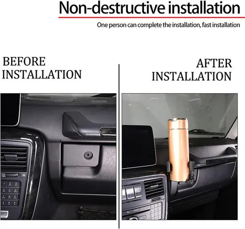 Vista 2 de Soporte multifuncional para teléfono compatible con Mercedes Benz Clase G W463 G500 G550 G55 G63 G63 G63 G55 G63 G550 G63 G550 G63 G63 G550 G63 G55