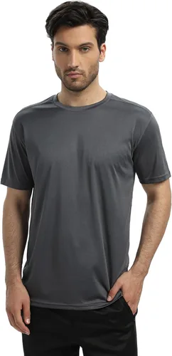 Vista 2 de Camisetas para hombre, paquete de 5 camisetas de manga corta4 unidades de manga larga, camisetas de entrenamiento para gimnasio, atletismo, correr