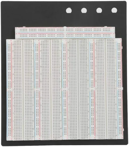 Vista 9 de Tabla de pan, 3220 puntos de lazo Breadboard sin soldadura placa de prueba de circuito reutilizable para electrónica testig DIY artículo