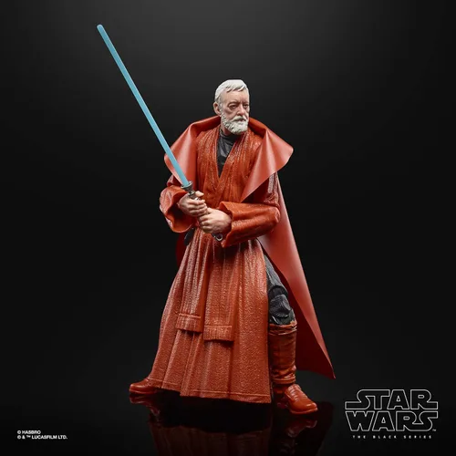 Vista 4 de STAR WARS The Black Series Ben (OBI-Wan) Kenobi - Figura de acción coleccionable de la trilogía original del 50 aniversario de Lucasfilm de 6