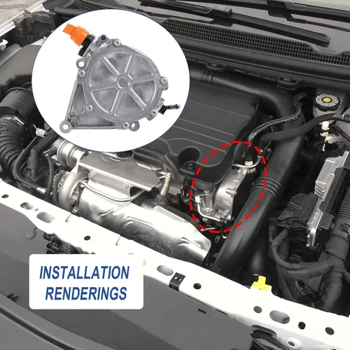 Vista 6 de 11667640279 Bomba de vacío de refuerzo de freno compatible con BMW 125i 320i 328i 528i X1 X3 X4 Z4 E84 E89 F10 F20 F21 F25 F30 2011-2017