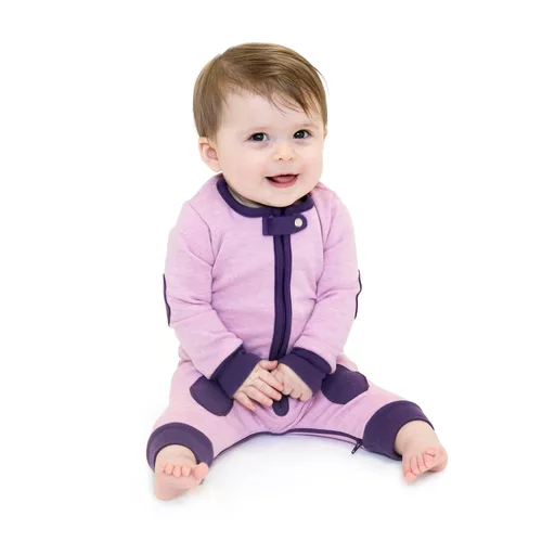 Vista 4 de baby deedee Pijama de terciopelo de manga larga sin pies, 1 pieza, algodón, 3-6 meses