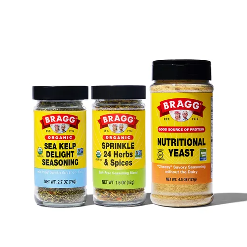 Vista 7 de Bragg Condimento para espolvorear hierbas y especias, 1.5 onzas, paquete de 3