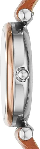 Vista 4 de Fossil Carlie Mini esfera azul cuarzo Es4701 reloj de mujer