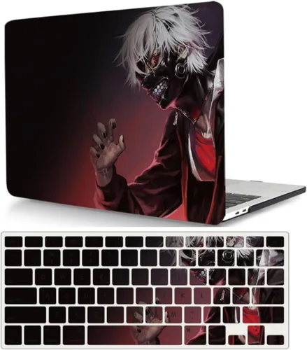 Vista 27 de Funda protectora compatible con MacBook Pro de 14 pulgadas 2021 M1 Pro/Max modelo A2442, carcasa rígida de plástico para laptop con cubierta