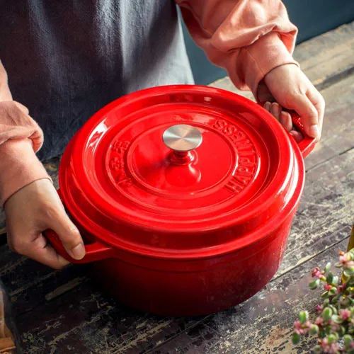 Vista 4 de Pomo de repuesto para tapa de olla de acero inoxidable para horno holandés