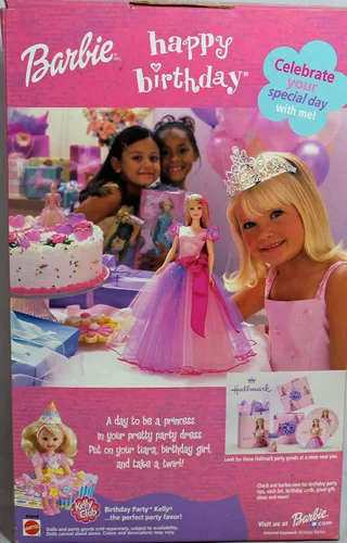 Vista 2 de Barbie 54219 2001 Tiara de feliz cumpleaños para ti