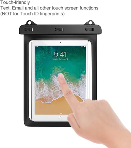 Vista 3 de Funda impermeable para tableta de 8.7-11 pulgadas, bolsa seca para Samsung Galaxy Tab A7 Lite 8.7, S8 11, A7 10.4, A8 10.5, Active Pro 10.1, iPad