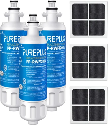 Vista 11 de PUREPLUS LT700P Certificado NSF 53&42 Reemplazo para LG ADQ36006101 Kenmore 469690, ADQ36006102, LFXS30766S, LFX28968ST, LFX31925ST, LFX31945ST