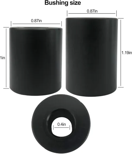 Vista 5 de Bujes de amortiguador delantero superior e inferior para Polaris Ranger Sportsman Ranger Crew Scrambler 570 800 900 1000, 7041770, 7041959, 7041454