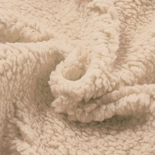 Vista 6 de BAXLIMEK Cárdigan de sherpa mullido para mujer, otoño e invierno, moderno, liso, con botones, abrigos de piel mullida, chaquetas suaves de manga
