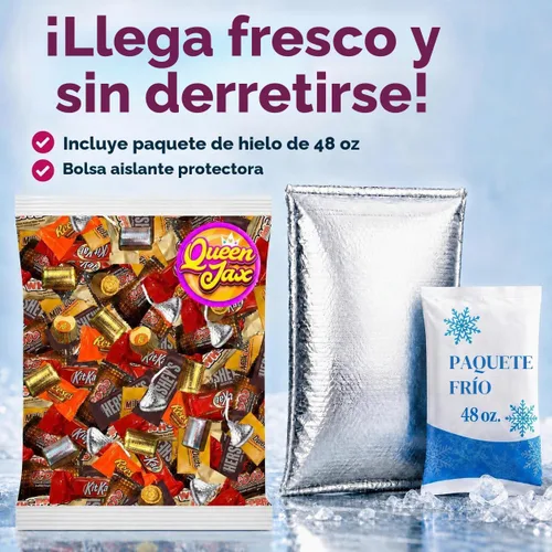 Vista 2 de Paquete Surtido de Dulces de Chocolate a Granel – 1.5 Lb Mezcla de Dulces de Chocolate a Granel – Dulces de Chocolate a Granel – Chocolate – Barras
