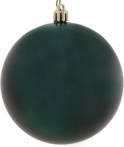 Vista 17 de Vickerman Adorno de bola de caramelo de oro antiguo de 4 pulgadas, 6 por bolsa