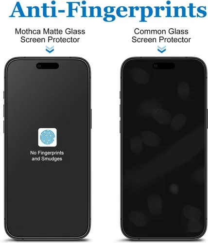 Vista 2 de Mothca Protector de pantalla de privacidad mate para iPhone Air [6.5 pulgadas] con herramienta de fácil instalación, antiespía antirreflejos