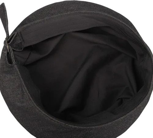 Vista 4 de WITHMOONS Boina Sombrero Cool Denim Algodón Estilo Británico Correa Ajustable JDF1177