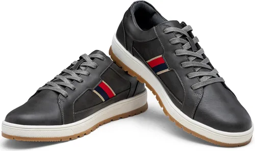Vista 6 de Jousen Zapatos casuales para hombre, zapatillas de vestir retro para negocios, Oxford