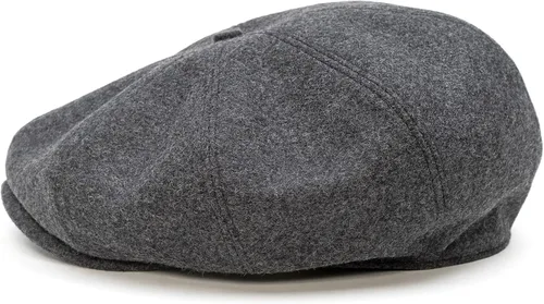 Vista 7 de Sterkowski Peaky Gorra de periódico 100% lana para hombre y mujer Gorra clásica y elegante de Paperboy Negro