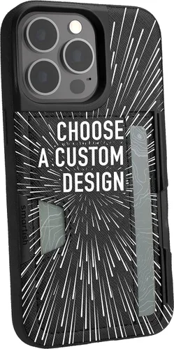 Vista 63 de Smartish Funda tipo cartera para iPhone 11 Pro - Wallet Slayer Vol. 2 [soporte protector delgado] tarjetero (seda) - Black Tie Affair