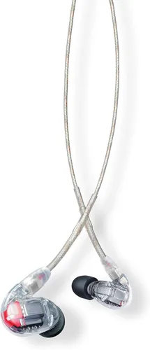 Vista 9 de Shure Auriculares con aislamiento de sonido SE846 Gen 2 con cable desmontable de 64" - Transparente Flagship in-ear monitors with four drivers and