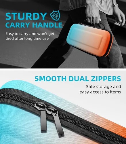 Vista 17 de TiMOVO Carrying Case for Nintendo Switch 2 (2025), Large Capacity Protective Hard Shell Portable Travel Case Pouch for Switch 2, with 10 Game Card