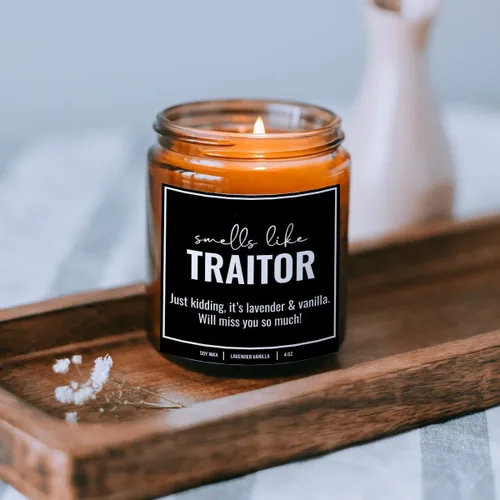 Vista 3 de You Nique Designs - Nueva vela de trabajo para mujeres, 9 onzas, regalos de despedida para compañeros de trabajo, vela de despedida para mujeres