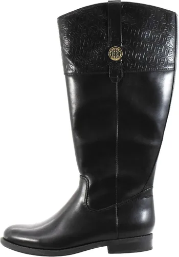Vista 2 de Tommy Hilfiger Shano-Wc Botas de equitación clásicas de pantorrilla ancha para mujer